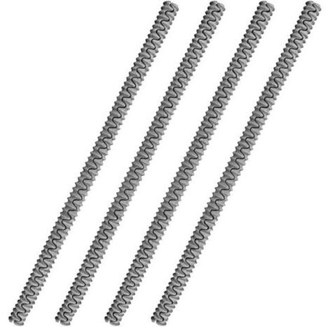 Protections en silicone pour grilles de four (4 pièces, 36 cm/14,17 pouces) pour protéger contre les brûlures.