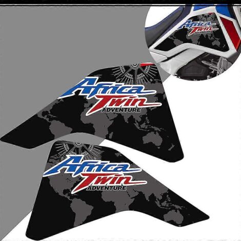 Protections latérales de réservoir pour Honda CRF1100/CRF 1100 L Adventure Adv (kit d'autocollants et de protections de visière) - Modèles 2019, 2020 et 2021.