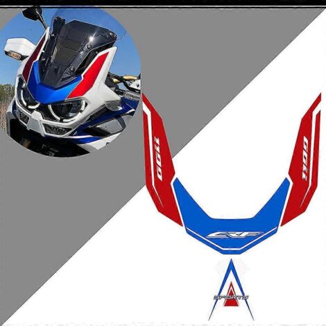 Protections latérales de réservoir pour Honda CRF1100/CRF 1100 L Adventure Adv (kit d'autocollants et de protections pour visière) - Modèles 2019, 2020 et 2021-2021