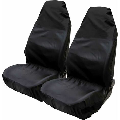 Protection dossier siège avant plastifié - 57 x 44 cm - Transparent