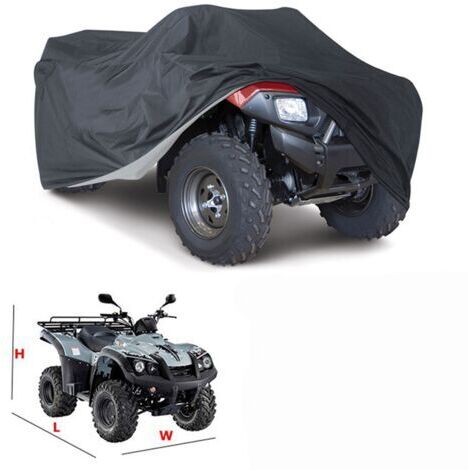 Protective cover for ATV and quad bikes – Waterproof and UV-resistant – Camouflage – Dimensions 145 x 98 cm – Heavy-duty motorcycle cover