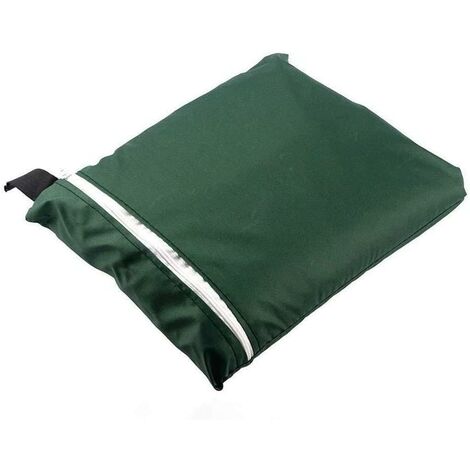 Protective Cover for Folding Chair Sun Lounger Deck Chair Cover Waterproof Anti-UV Garden Furniture Protection Against Weather Influences and Damage 210D Oxford 110 cm x 71 cm, Green