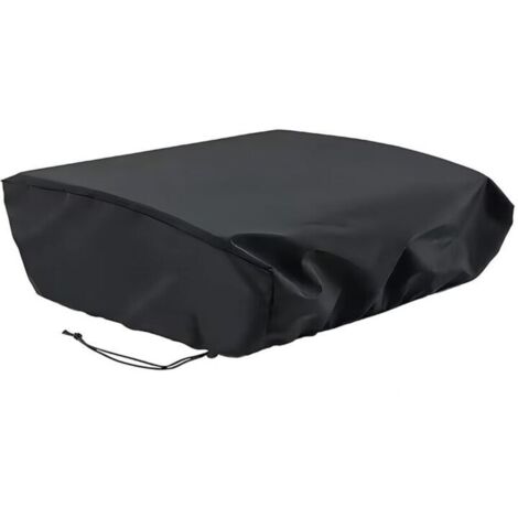 Protective Cover for Plancha Grill in 210D Oxford Fabric - Size 574823cm - Waterproof, UV Resistant and Dustproof - Black - for Outdoor Use