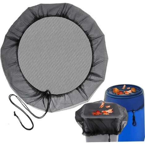 Protective Net 1 Piece – Rain Barrel 95 cm – Adjustable Drawstring – Dust and Mosquito Proof