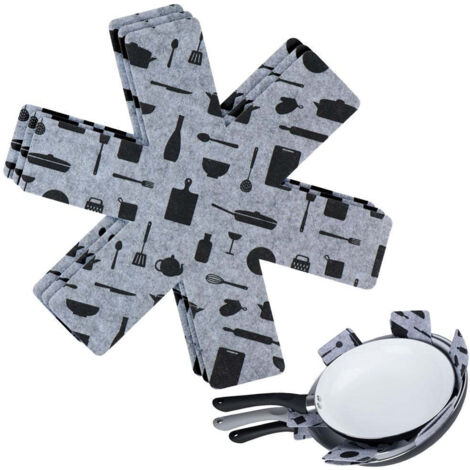 Protective Pads for Kitchen Utensils - Set of Three
