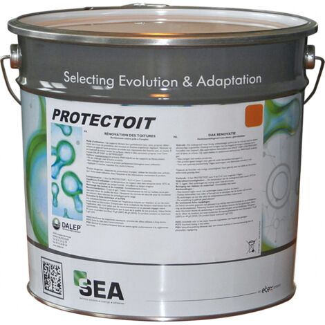 PROTECTOIT - revêtement coloré Dalep - Pot de 4 L | Rouge