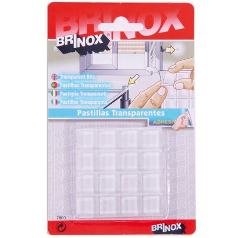 PROTECTOR ADH TROQ TRANSP - 15X15 MM