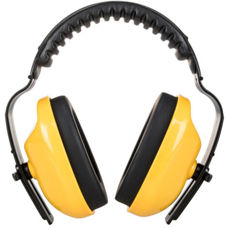 Protector auditivo PW Classic Plus largo ajustable 28 dB PW48 amarillo
