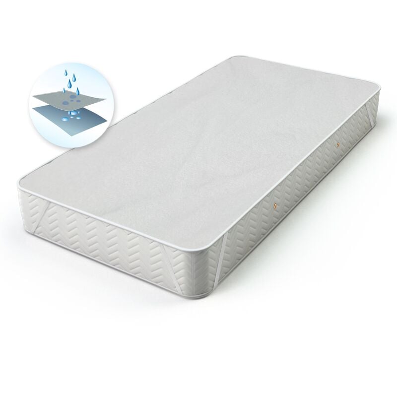 

Protector colchón funda algodón impermeable 60x120 cm camas contra incontinencia