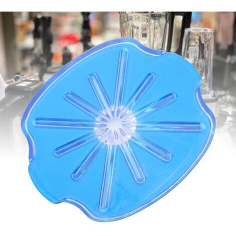 [Protector contra salpicaduras para batidoras] + [1 pieza, ABS+TPR, 116 g] + [Diseño multifuncional de protector contra salpicaduras de 6 filas]