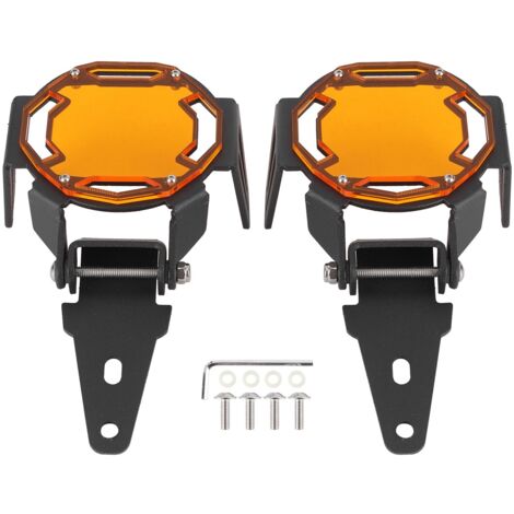 Protector de aluminio para faros antiniebla de motocicletas R1200GS/R1250GS Adventure LC/XR, kit de instalación incluido.
