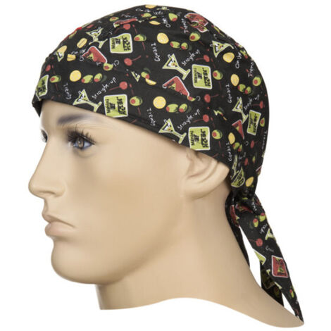 Protector de cabeza Doo-Rag happy hour WELDAS
