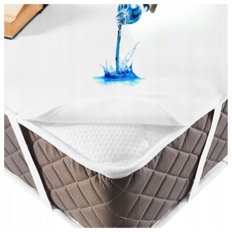 PROTECTOR DE COLCHÓN 200x220 IMPERMEABLE, RESISTENTE, 100% ALGODÓN