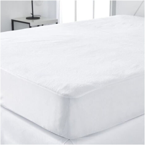 Protector de colchón TODAY Essential Cama doble 160 x 200 cm Blanco Waterproof