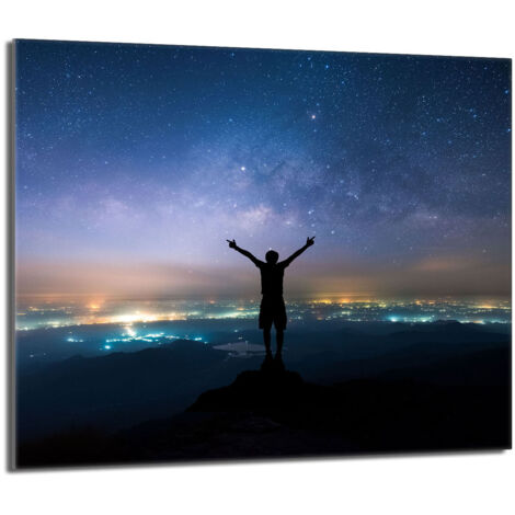 Protector de cristal para encimera 60x52 Estrellas