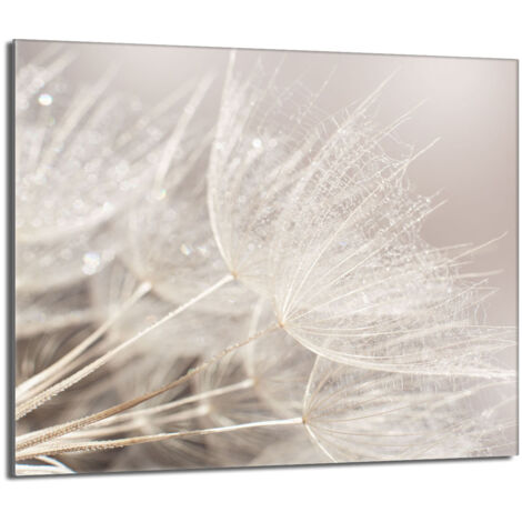 Protector de cristal para encimera 60x52 Flor