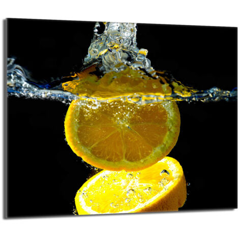 Protector de cristal para encimera 60x52 Limón