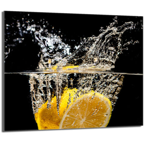 Protector de cristal para encimera 60x52 Limón