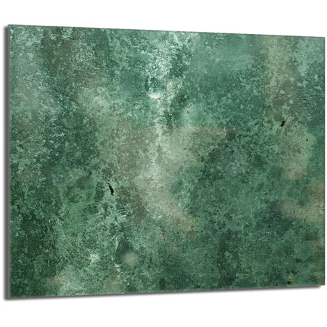 Protector de cristal para encimera 60x52 Turquesa