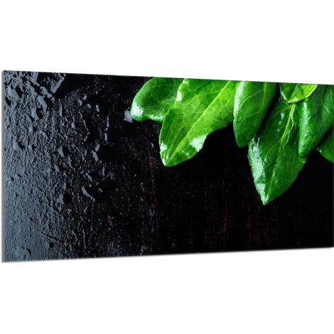 Protector de cristal para encimera 90x52 Albahaca