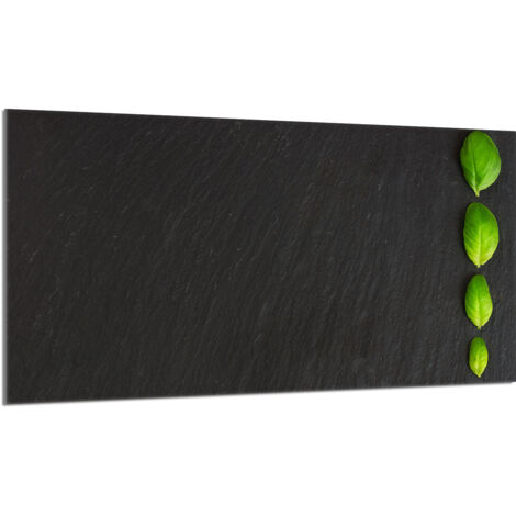 Protector de cristal para encimera 90x52 Albahaca