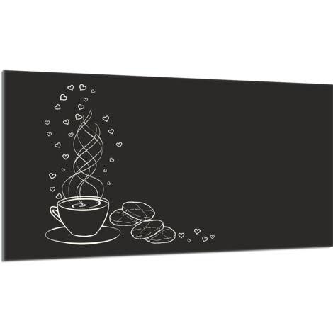 Protector de cristal para encimera 90x52 Café