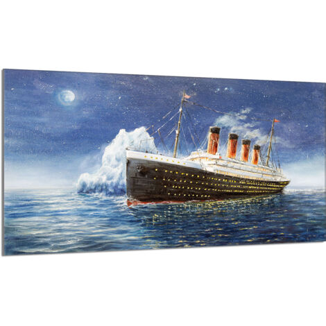 Protector de cristal para encimera 90x52 Titanic