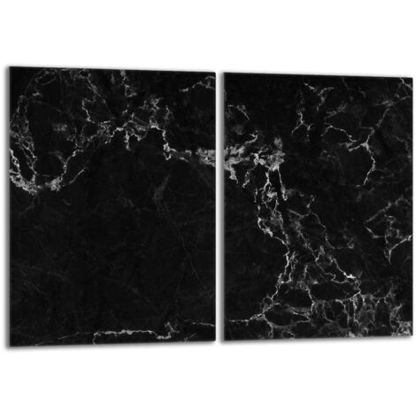 Protector de cristal para encimera de cocina 2x40x52 Mármol