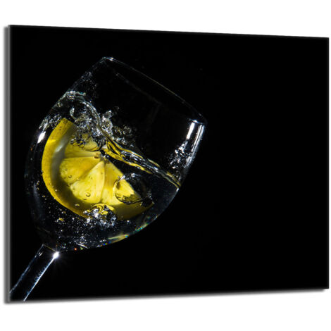 Protector de cristal para encimera de cocina 60x52 Vino