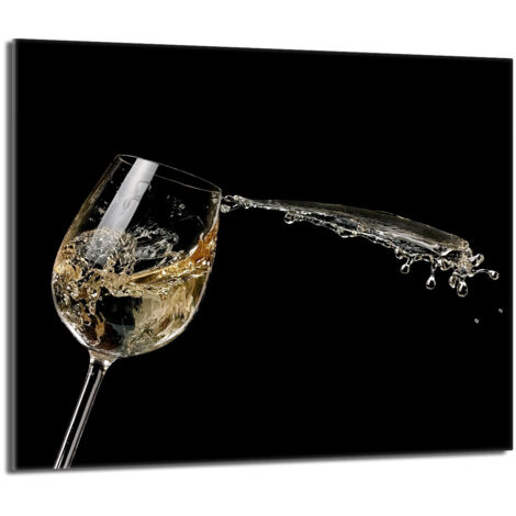 Protector de cristal para encimera de cocina 60x52 Vino