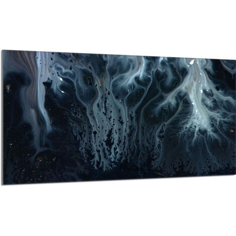 Protector de cristal para encimera de cocina 90x52 Mármol