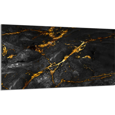 Protector de cristal para encimera de cocina 90x52 Mármol