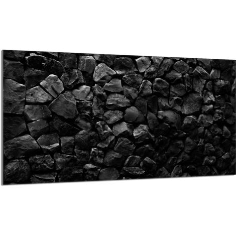 Protector de cristal para encimera de cocina 90x52 Piedras