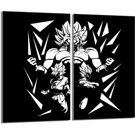 Protector de cristal para estufa 2x30x52 Anime