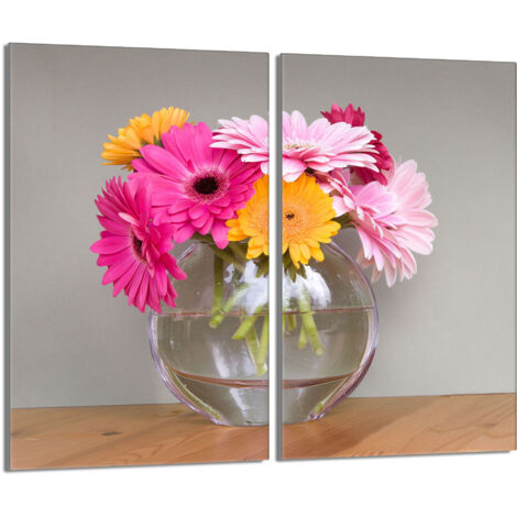 Protector de cristal para estufa 2x30x52 Flores