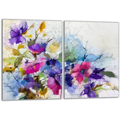 Protector de cristal para estufa 2x40x52 Flores