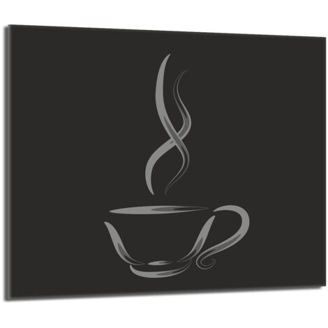 Protector de cristal para estufa 60x52 Café