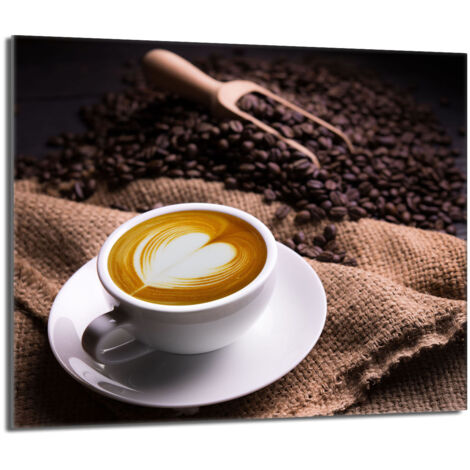 Protector de cristal para estufa 60x52 Café