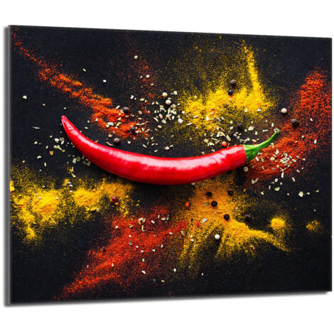 Protector de cristal para estufa 60x52 Chilli