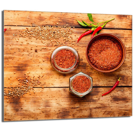 Protector de cristal para estufa 60x52 Chilli