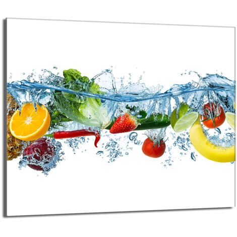 Protector de cristal para estufa 60x52 Fruta
