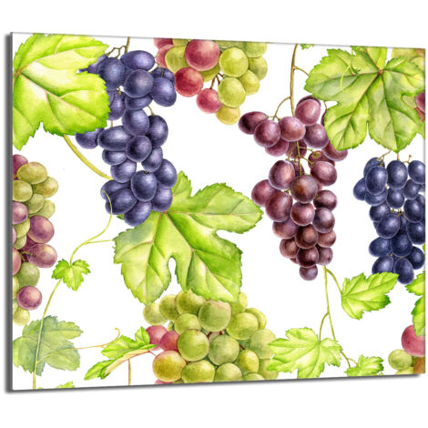 Protector de cristal para estufa 60x52 Fruta