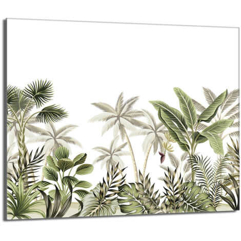 Protector de cristal para estufa 60x52 Hojas