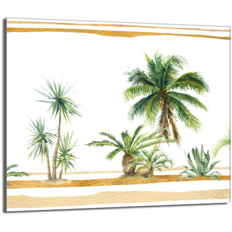 Protector de cristal para estufa 60x52 Palms