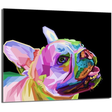 Protector de cristal para estufa 60x52 Perro