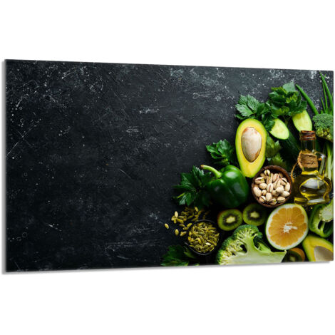 Protector de cristal para estufa 80x52 Aguacate