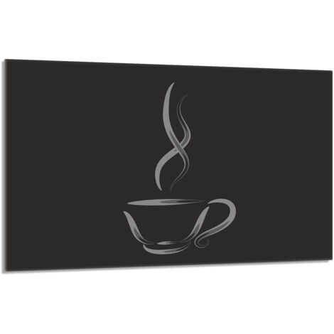 Protector de cristal para estufa 80x52 Café