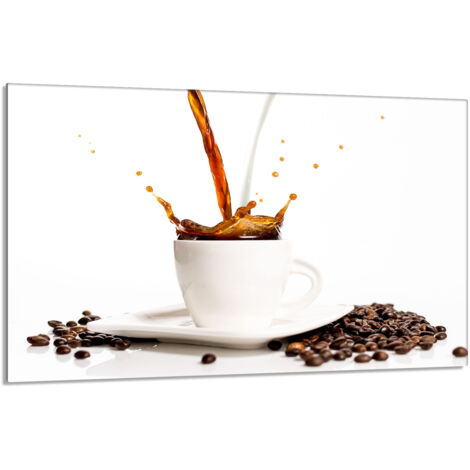 Protector de cristal para estufa 80x52 Café