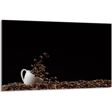 Protector de cristal para estufa 80x52 Café