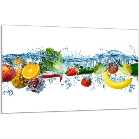 Protector de cristal para estufa 80x52 Fruta